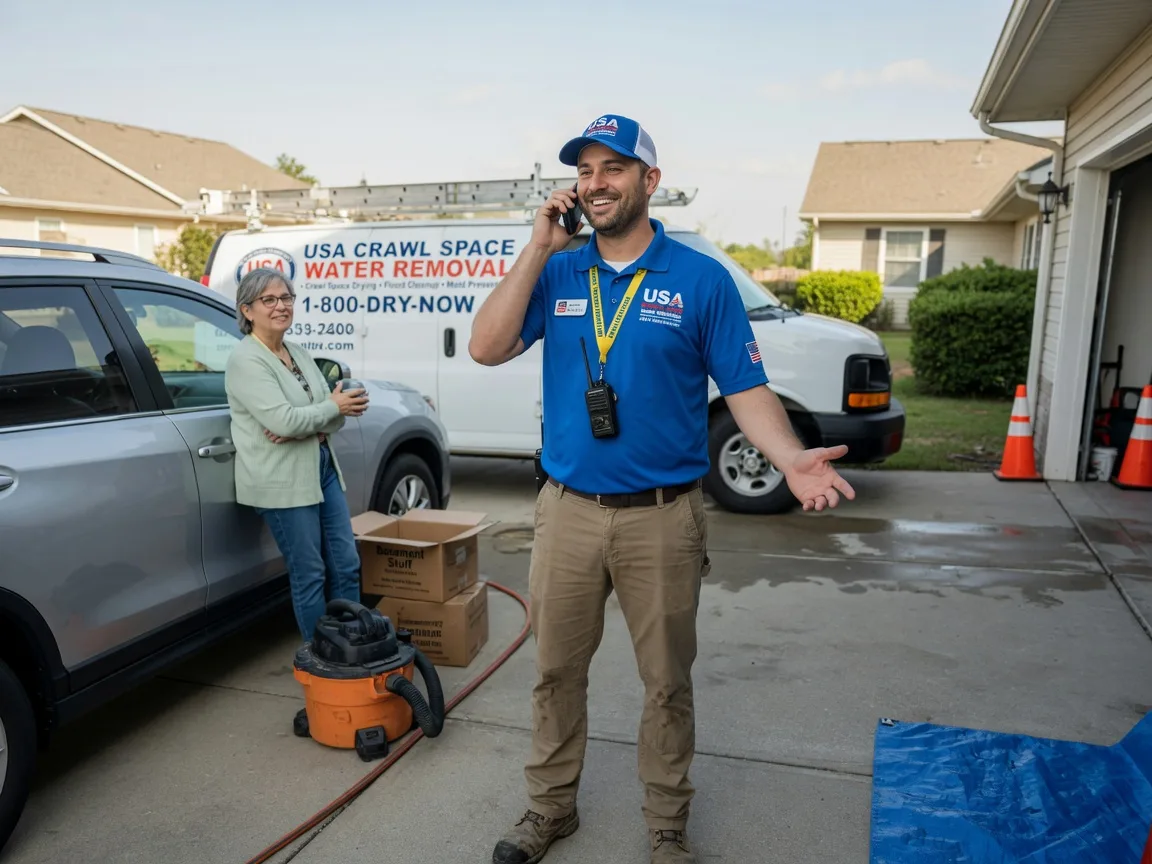 Crawl Space Water Removal Lupton City, TN FAQs